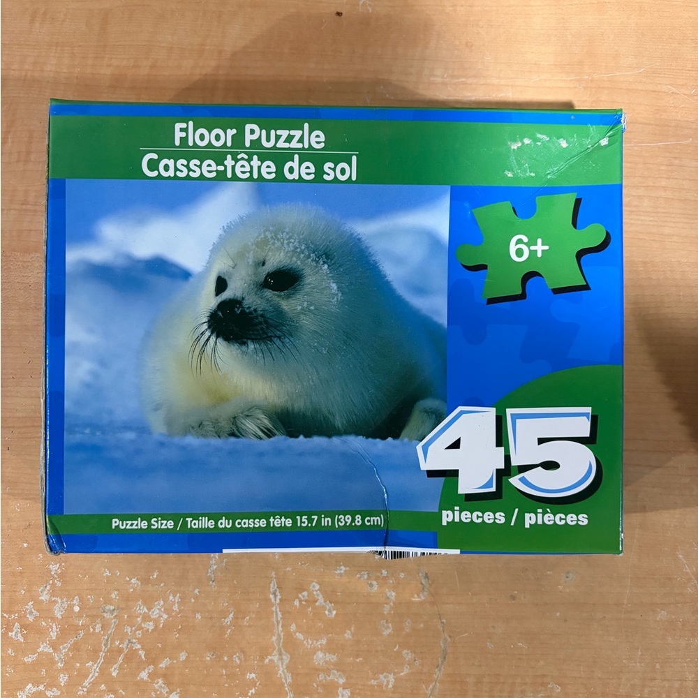 Seal Floor Puzzle - 45 Pieces